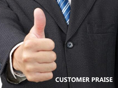 Customer praise